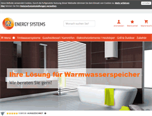 Tablet Screenshot of g2-energy-systems.de
